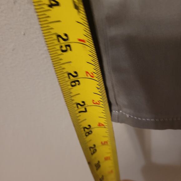 Peter Millar Straight Leg Pants Mens 30 Grey Mid Rise Pull On Pocket Stretch - Picture 7 of 8